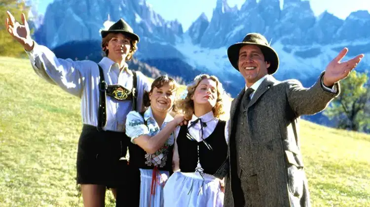 W krzywym zwierciadle: Europejskie wakacje Cały Film (1985) - Vider